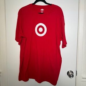 Target Red Volunteer Men's Logo T‑Shirt 2XL